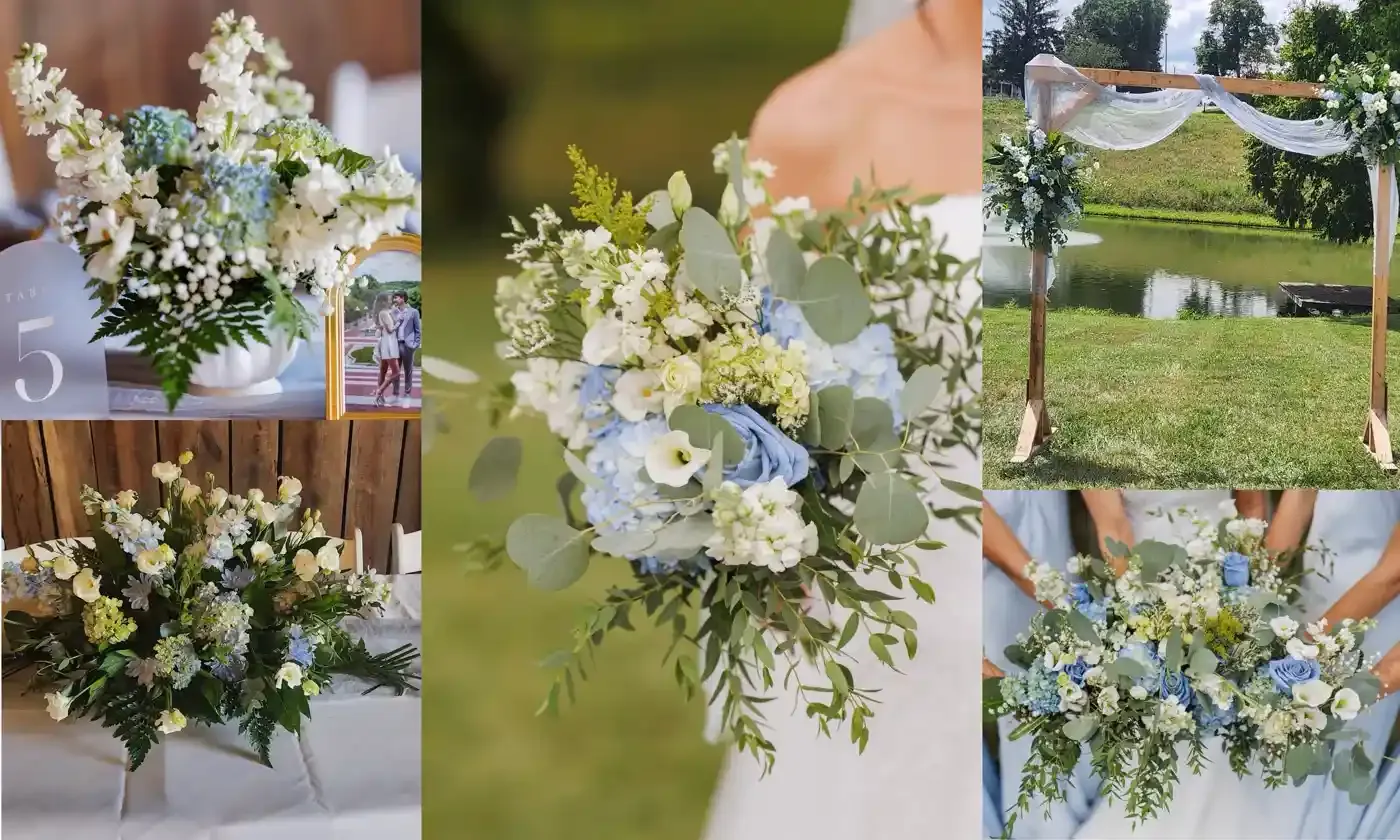 Wedding florist Richmond Kentucky - bridal bouquets and prom corsages